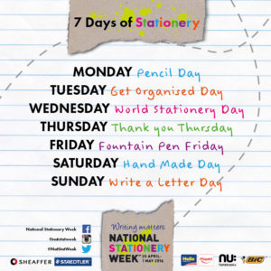 NSW 7 Days Of Sationery 1